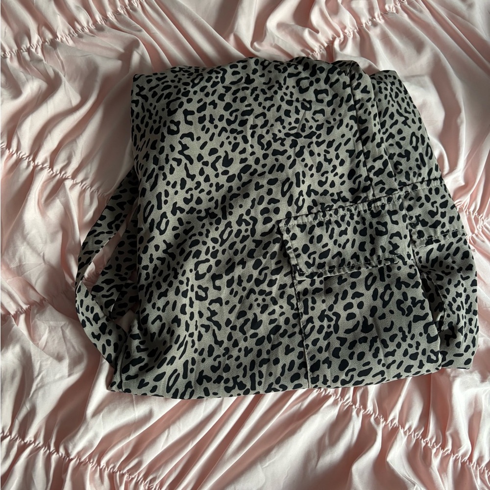 Leopard Print Tote Bag